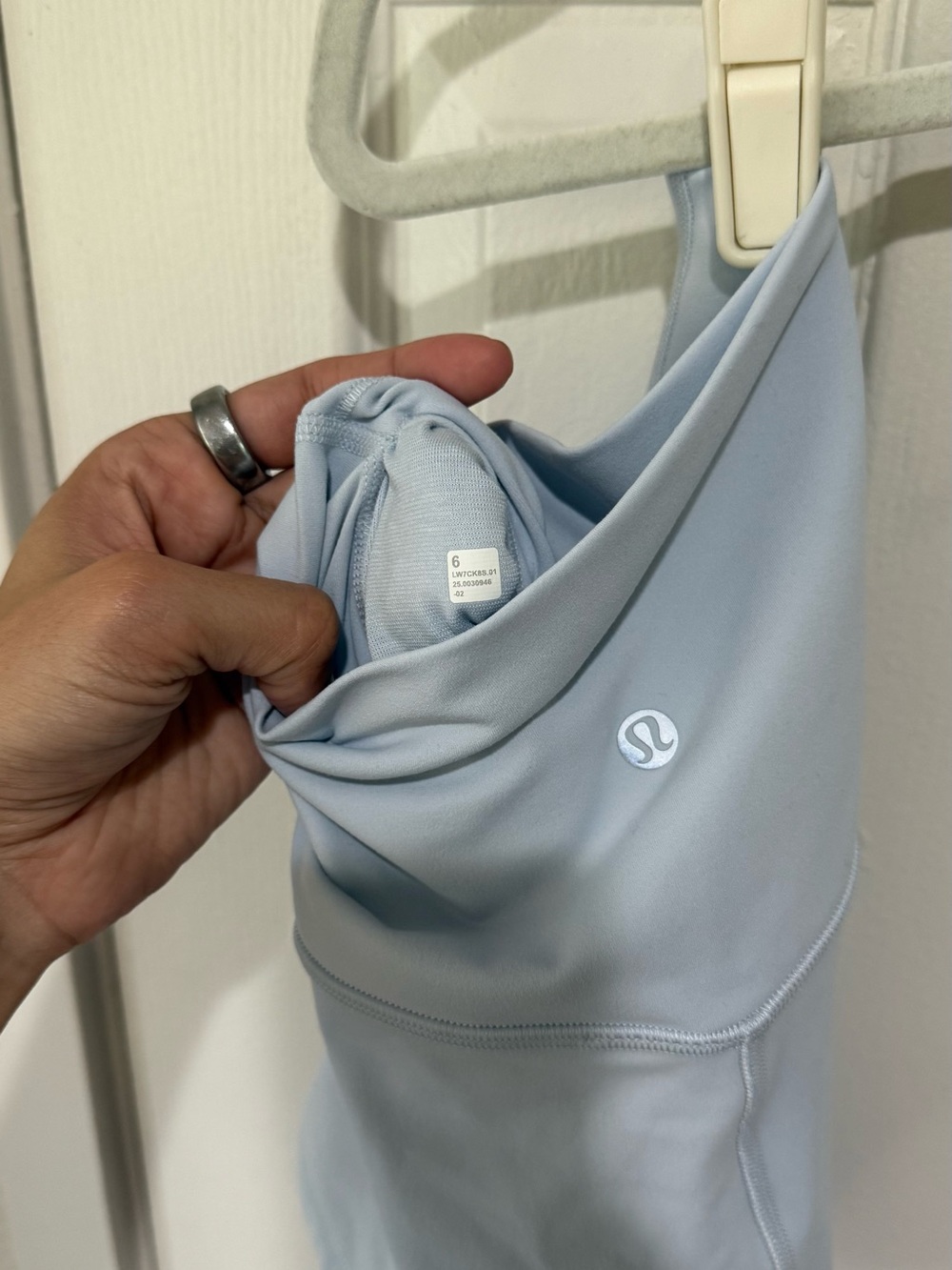 Lululemon Align High-Rise Short 4” Starch Blue - Picture 7 of 7